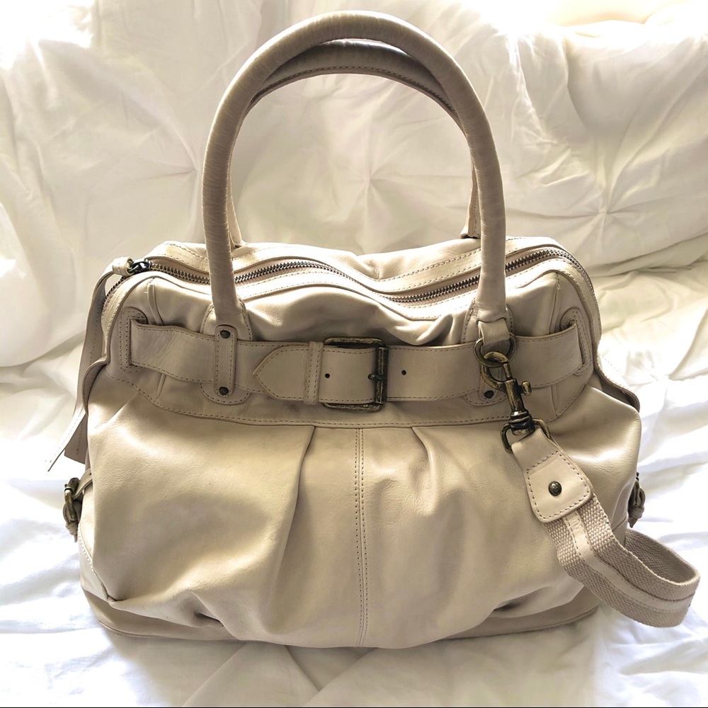 Dulce Brazilian Leather Large Tote Bag